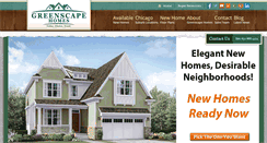 Desktop Screenshot of greenscapehomes.com